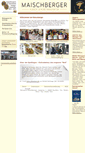 Mobile Screenshot of metzgerei-maischberger.de